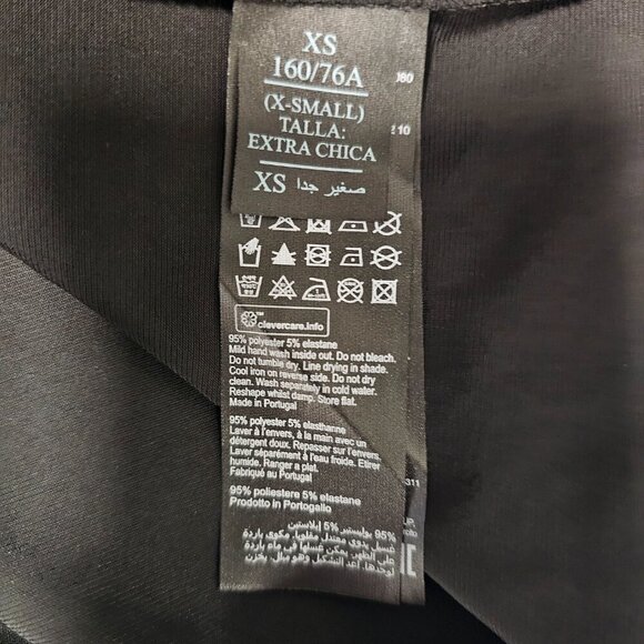 All Saints Faux Leather Oversized Short Top Blouse Shirt Women Size XS Black - Picture 8 of 12